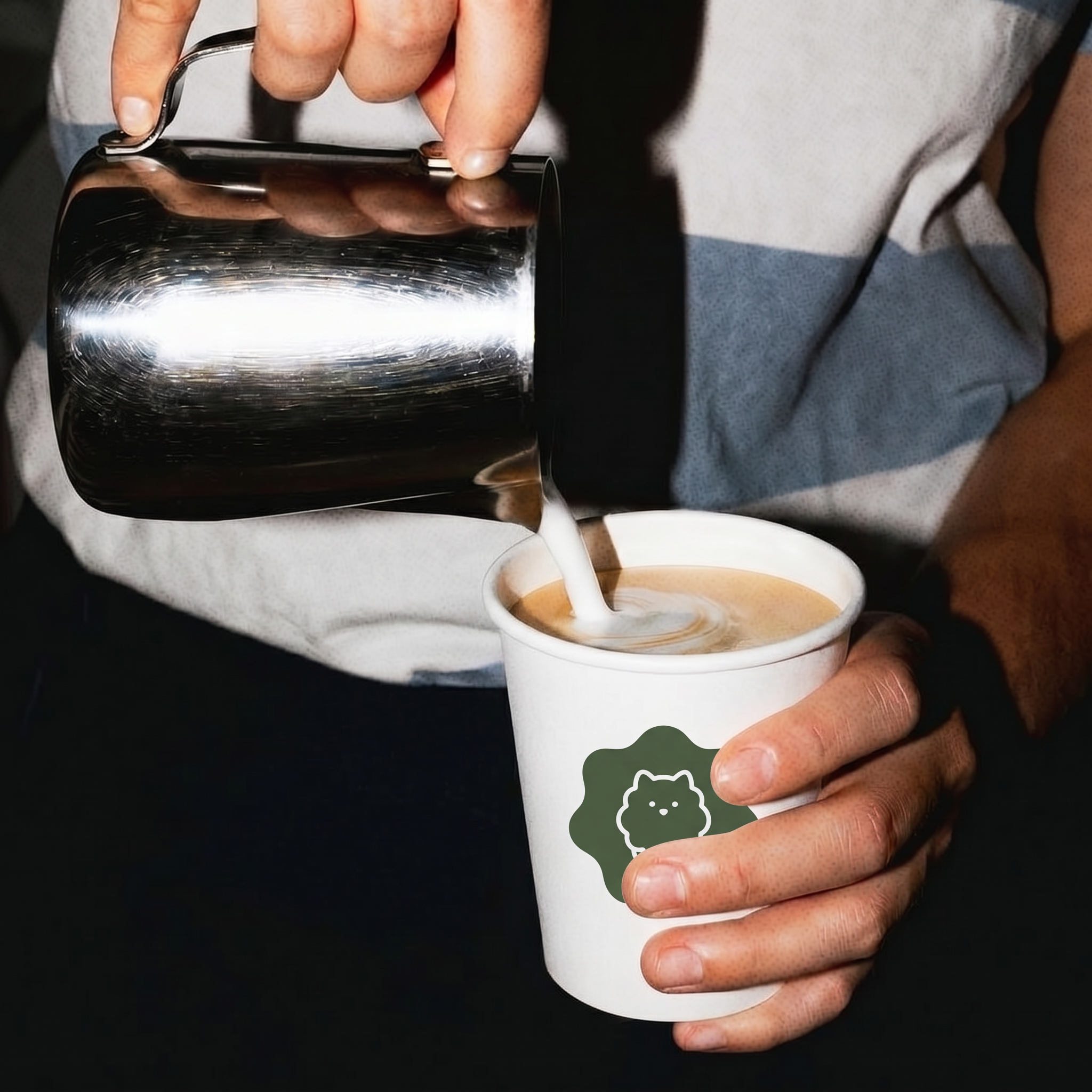 Coffee pour