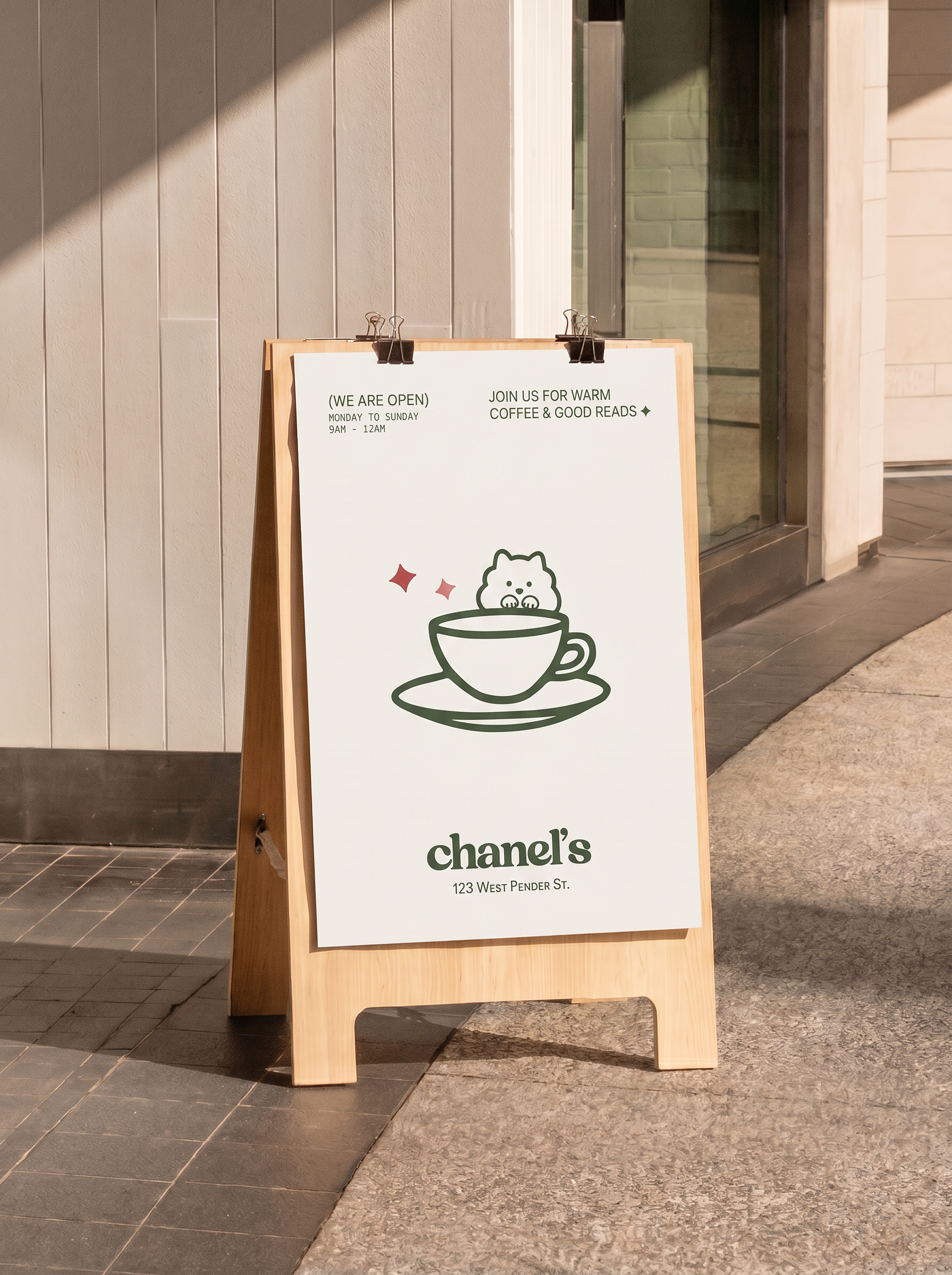 A-frame sign